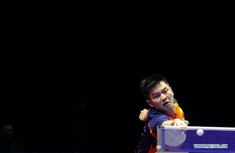 (SP)CHINA-BEIJING-TABLE TENNIS-CTTSL-MEN'S SEMIFINAL-BAYI VS TIANJIN