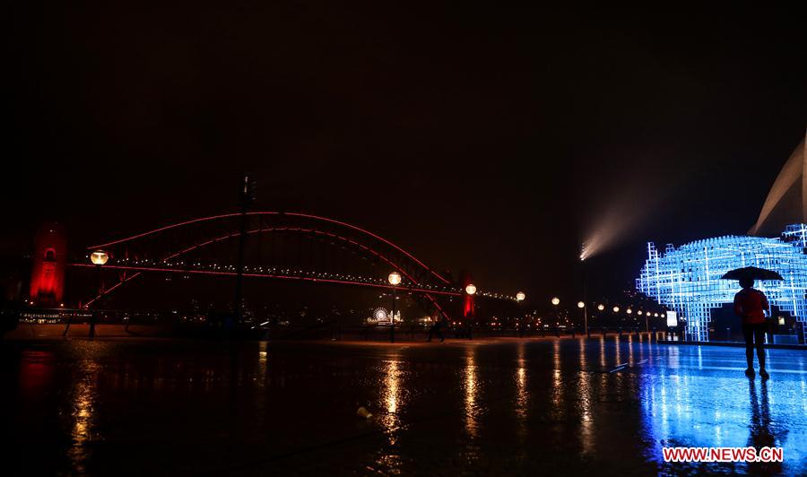 AUSTRALIA-SYDNEY-BRIDGE-CHINESE NEW YEAR-CELEBRATION