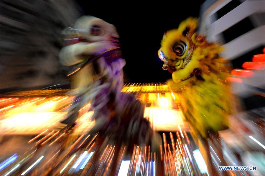 MALAYSIA-KOTA KINABALU-CHINESE NEW YEAR-CARNIVAL