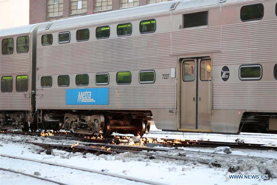 chicago train tracks set on fire to ensure safety