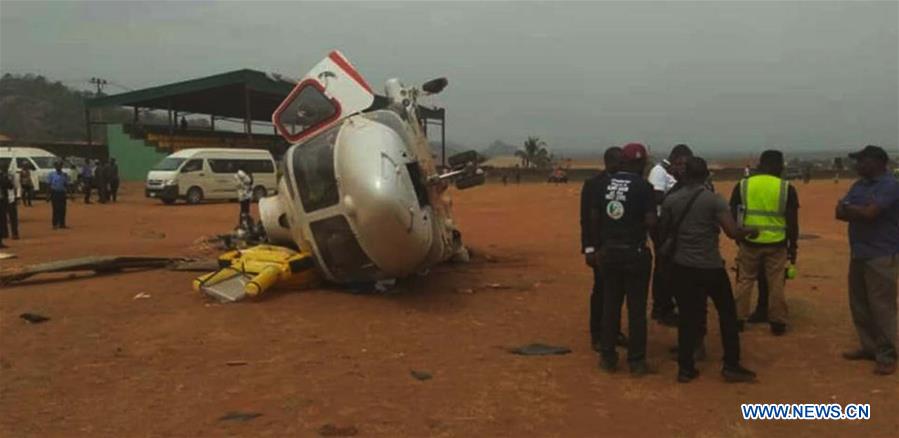 NIGERIA-KOGI-HELICOPTER CRASH