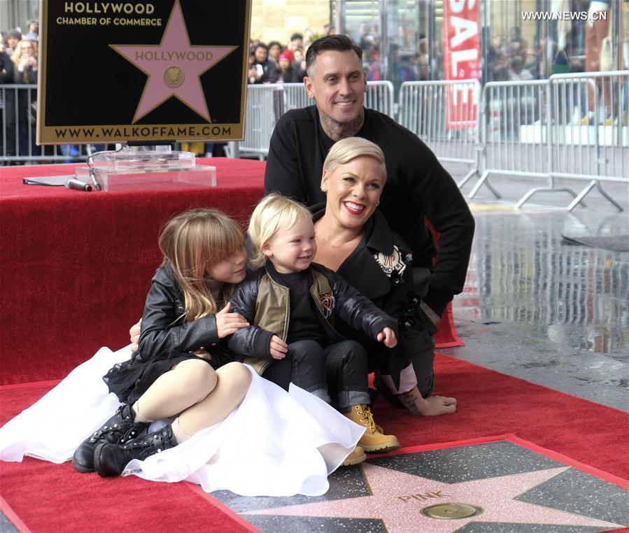 U.S.-LOS ANGELES-HOLLYWOOD-P!NK-STAR