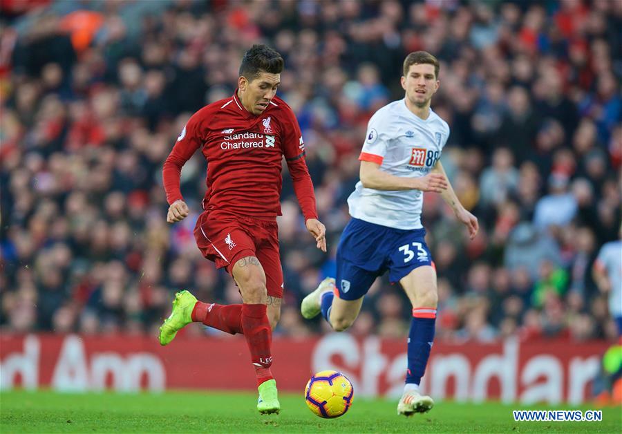 Liverpool Beats Bournemouth 3-0 During English Premier League Match In ...