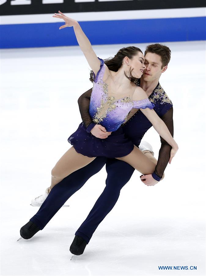 Highlights of pairs' free skating of ISU Four Continents Figure Skating