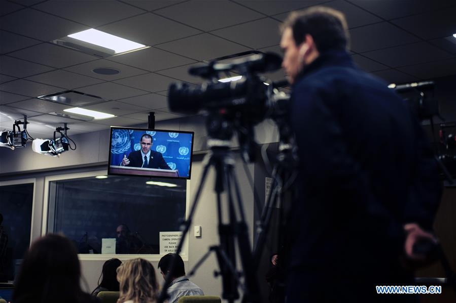 UN-VENEZUELA-FM-PRESS CONFERENCE