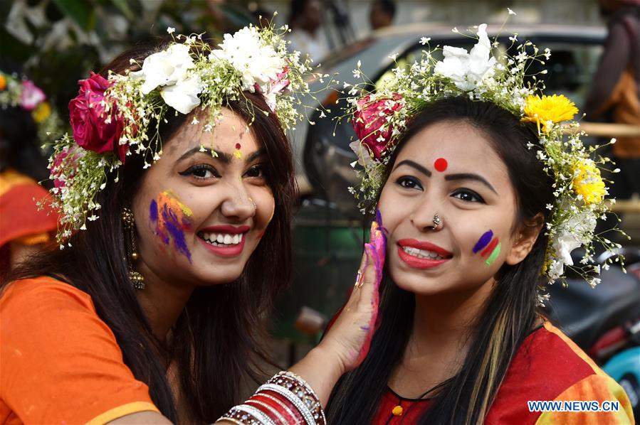 BANGLADESH-DHAKA-SPRING-FESTIVAL