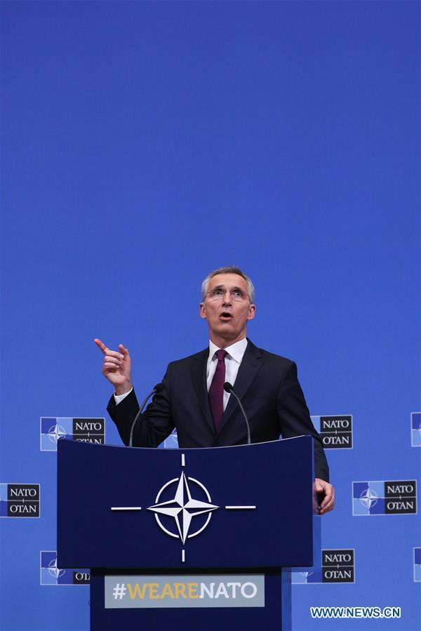 BELGIUM-BRUSSELS-NATO-STOLTENBERG-PRESS CONFERENCE