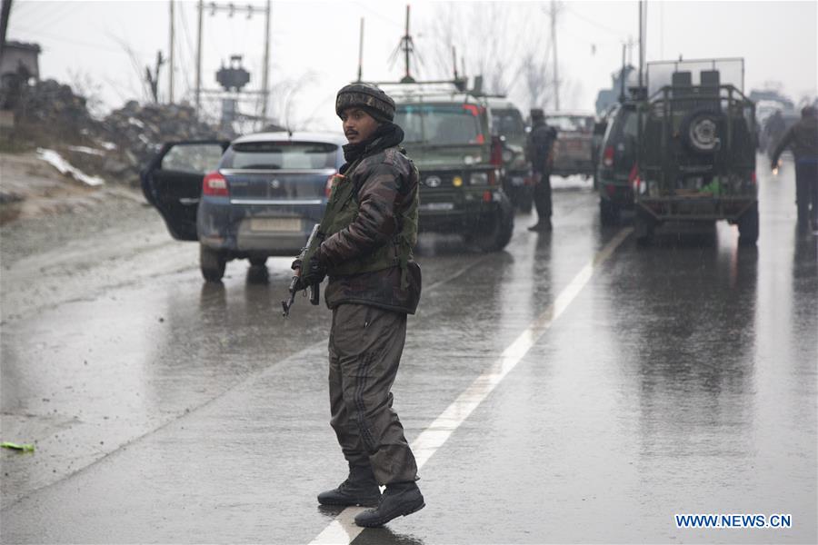 KASHMIR-SRINAGAR-SUICIDE ATTACK