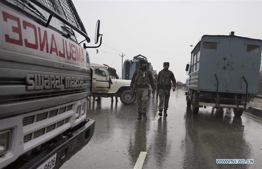 KASHMIR-SRINAGAR-SUICIDE ATTACK