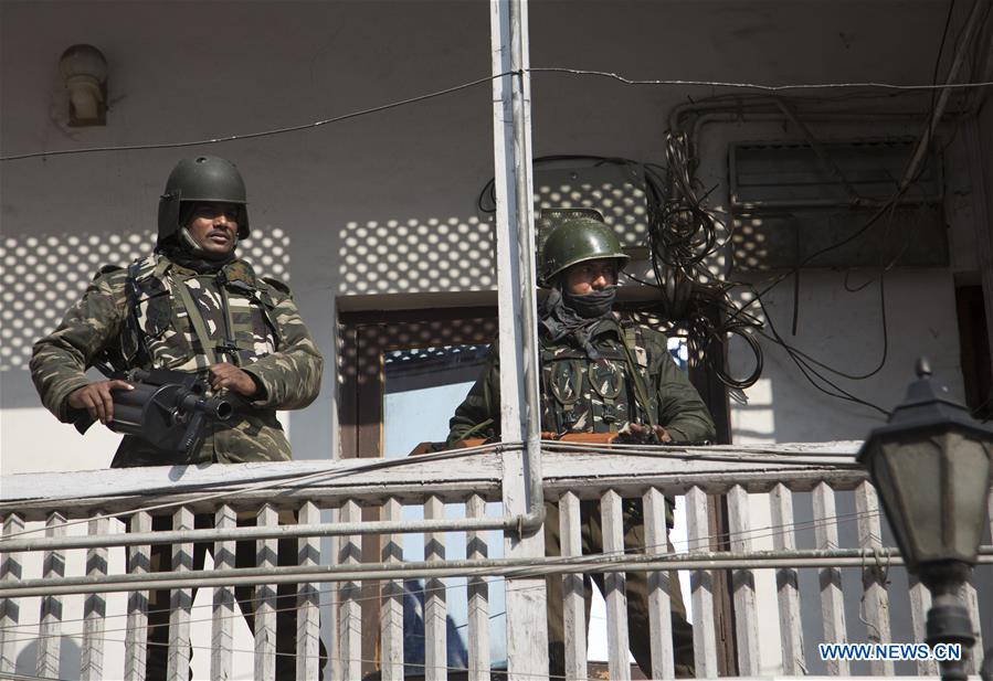 KASHMIR-SRINAGAR-SECURITY MEASURES