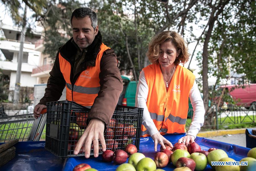 GREECE-ATHENS-NGO-CHARITIES-FOOD WASTE-FIGHTING