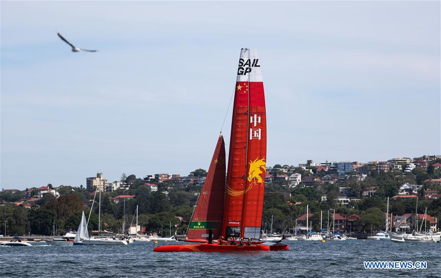 (SP)AUSTRALIA-SYDNEY-SAILING-SAILGP RACE