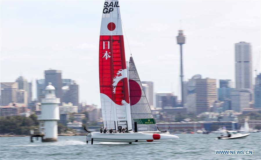 (SP)AUSTRALIA-SYDNEY-SAILING-SAILGP RACE