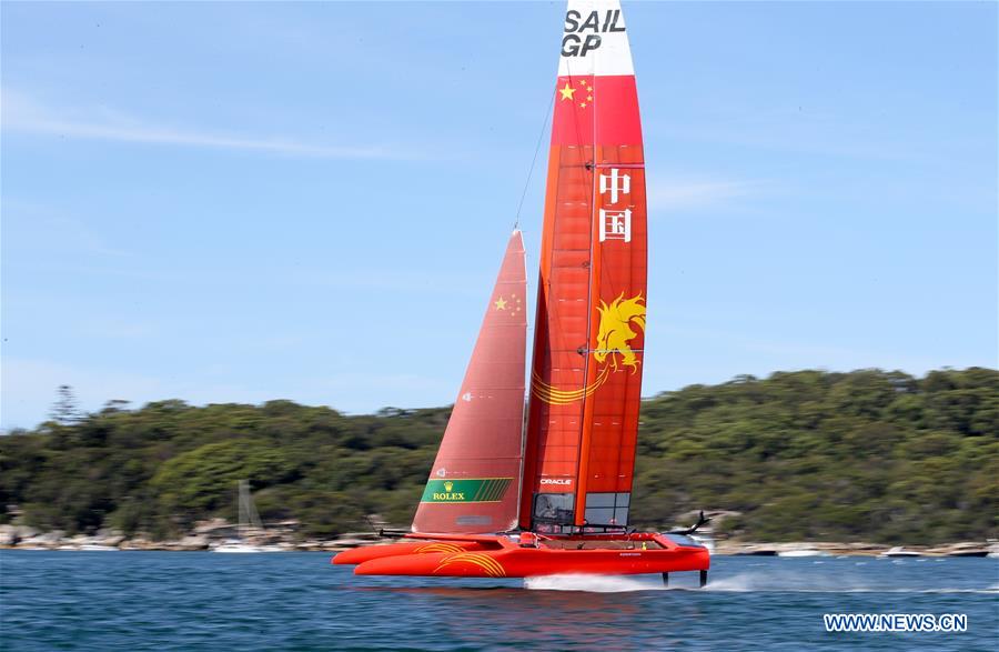 (SP)AUSTRALIA-SYDNEY-SAILING-SAILGP RACE