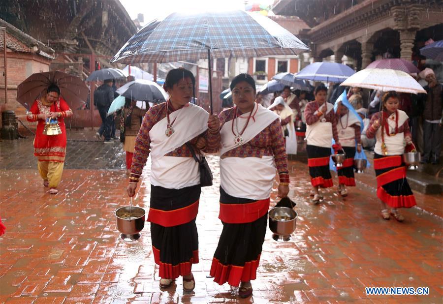 NEPAL-LALITPUR-BHIMSEN PUJA