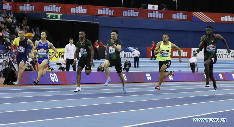 (SP)BRITAIN-BIRMINGHAM-IAAF-INDOOR-GRAND PRIX-SU BINGTIAN