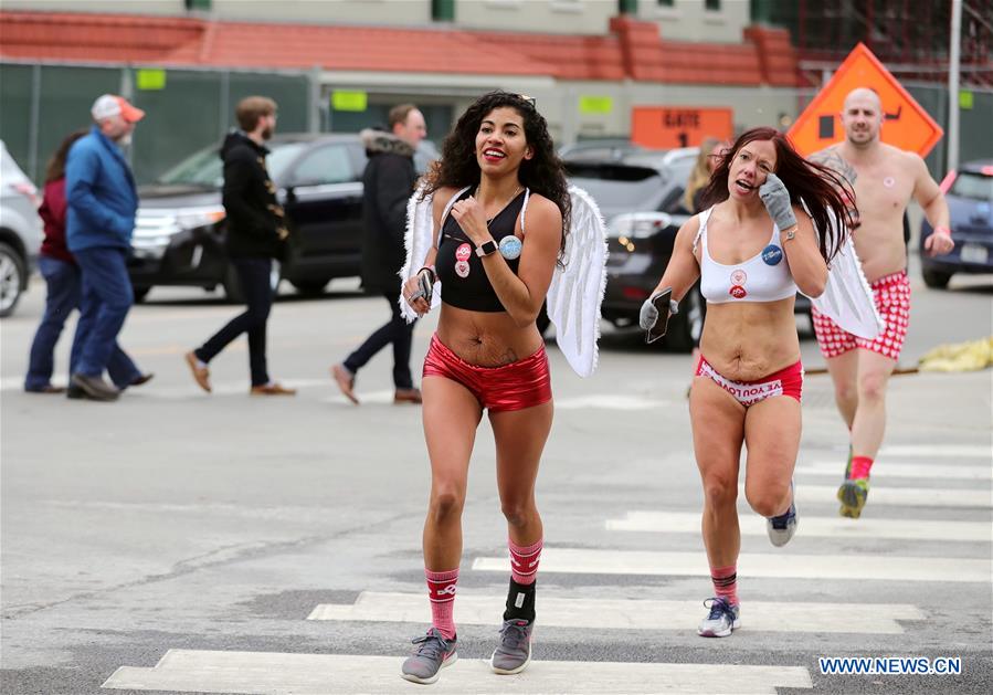 Cupid's Undie Run in Wrigleyville raises funds and awareness for
