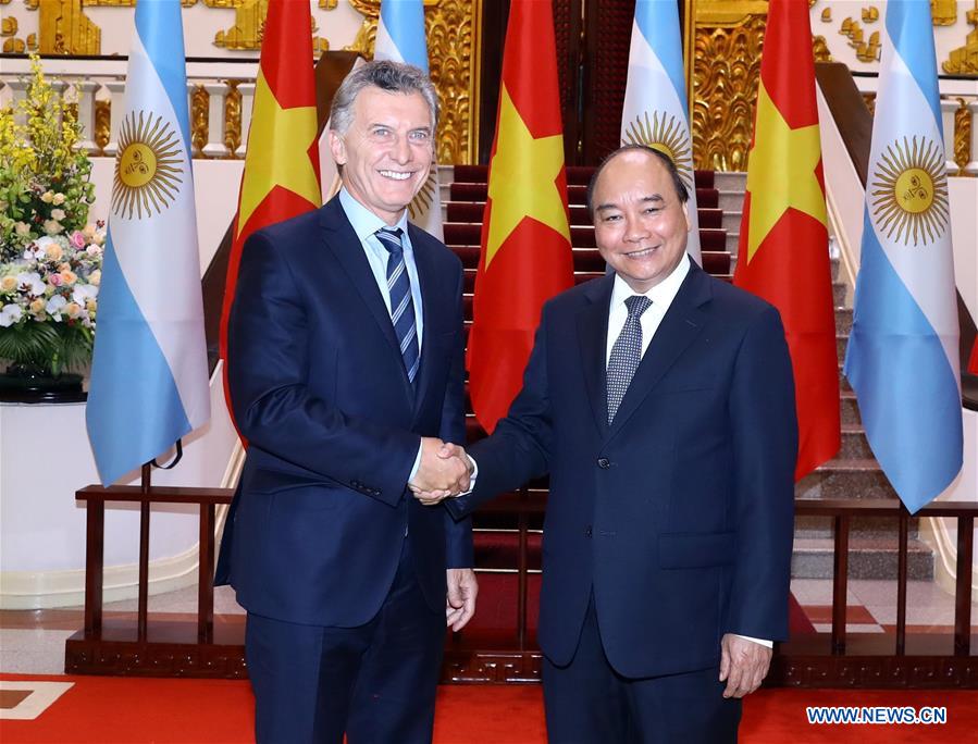 VIETNAM-HANOI-ARGENTINE PRESIDENT-VISIT