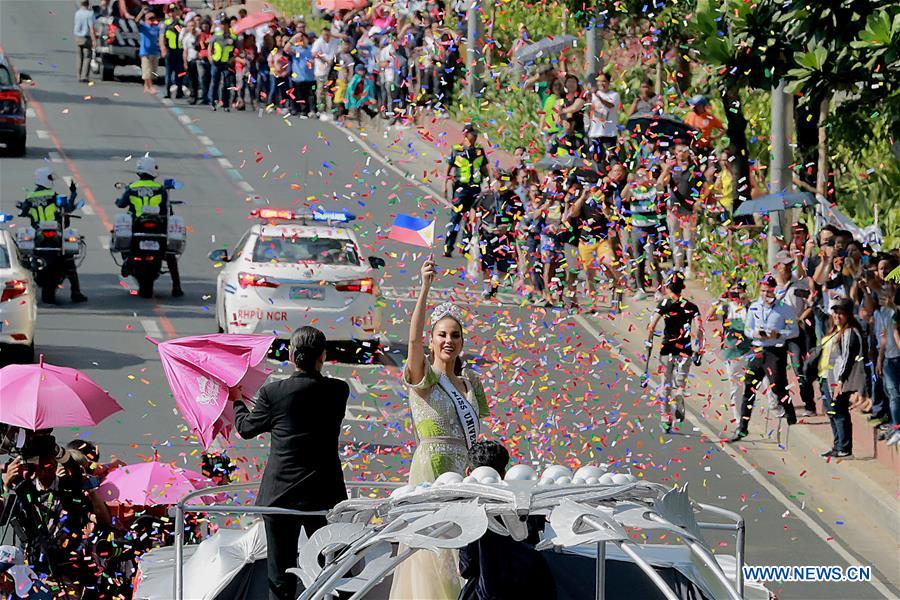 PHILIPPINES-MANILA-MISS UNIVERSE-GRAND HOMECOMING PARADE