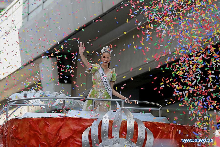 PHILIPPINES-MANILA-MISS UNIVERSE-GRAND HOMECOMING PARADE