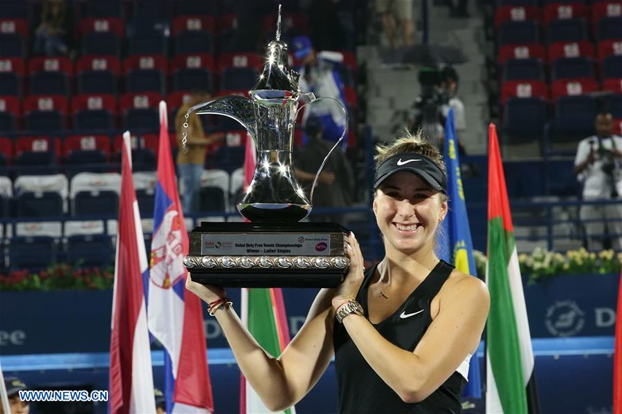 (SP)UAE-DUBAI-TENNIS-WTA-DUBAI CHAMPIONSHIPS