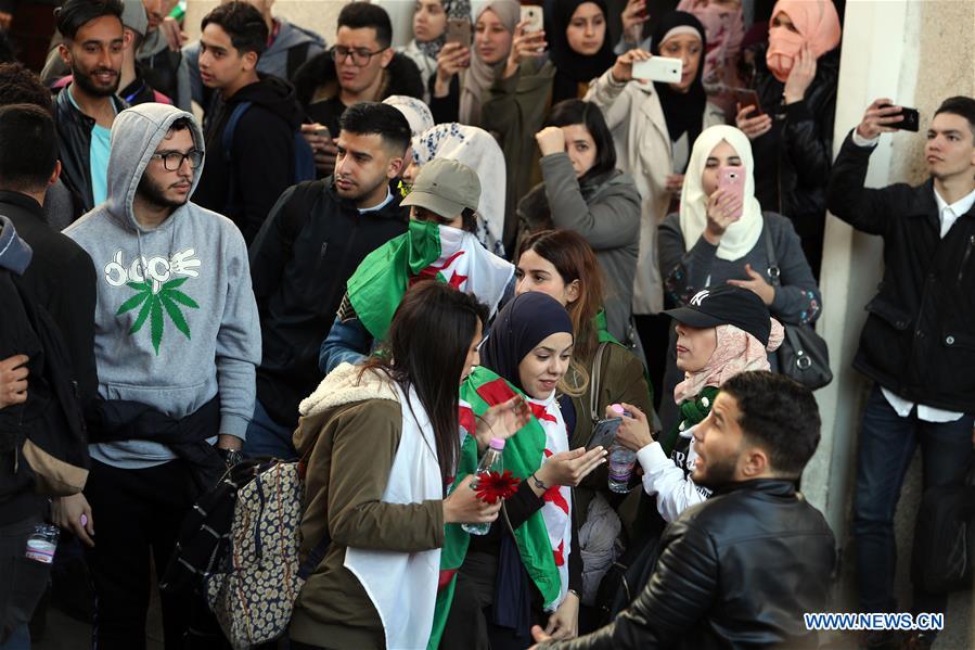 ALGERIA-ALGIERS-PROTEST