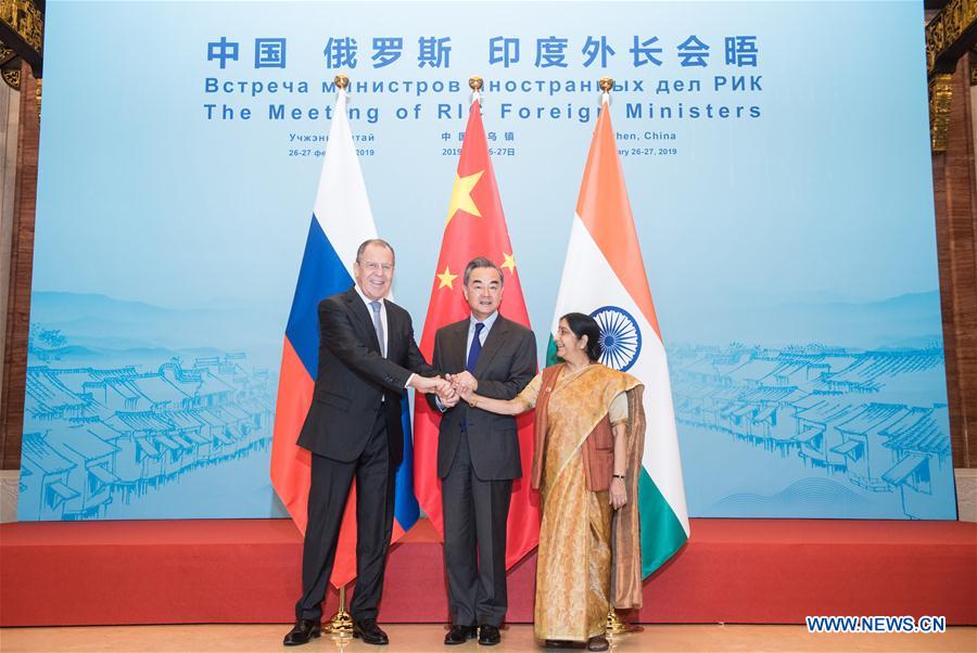 CHINA-RUSSIA-INDIA-FOREIGN MINISTERS-MEETING (CN)