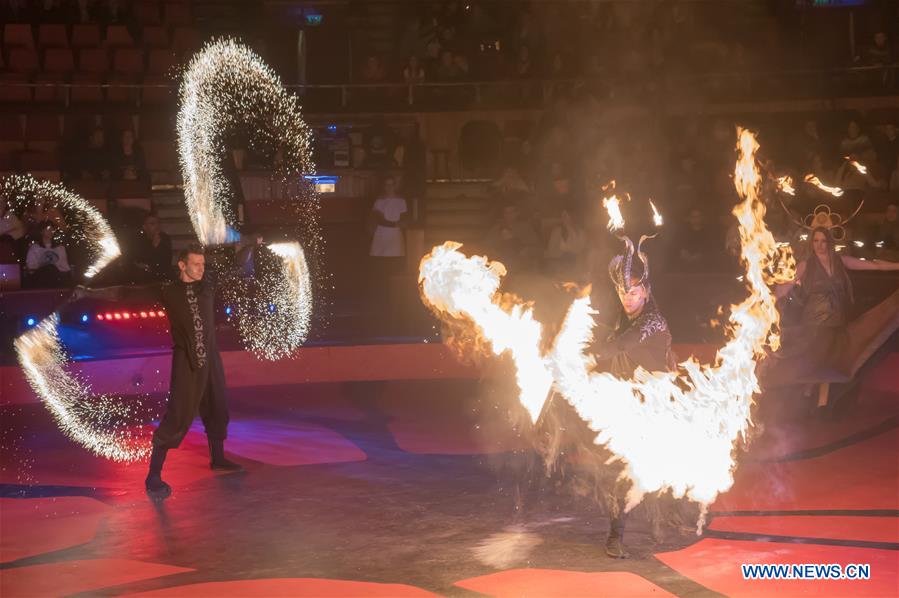 HUNGARY-BUDAPEST-CIRCUS SHOW