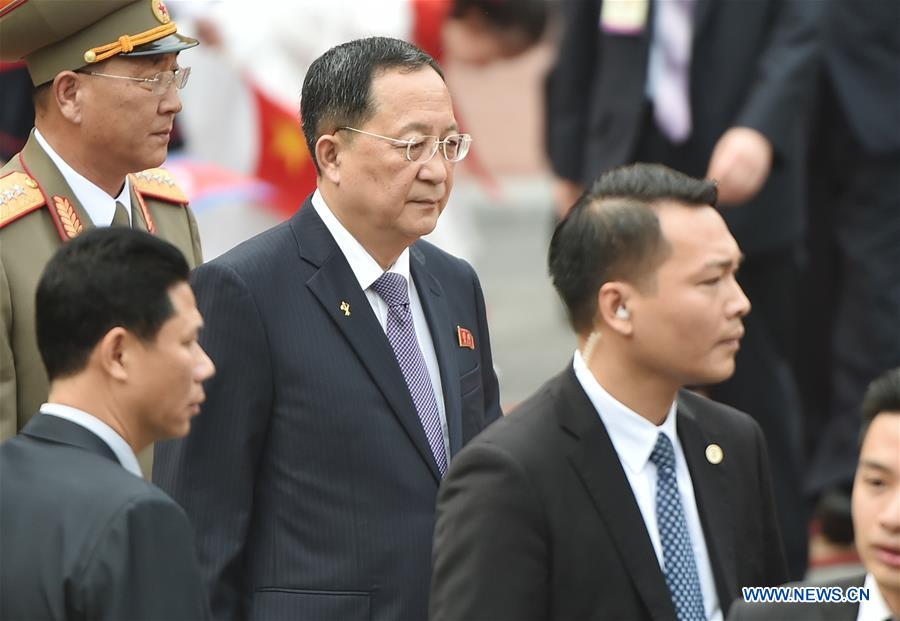 VIETNAM-HANOI-DPRK FOREIGN MINISTER-PRESS CONFERENCE