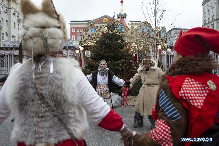 RUSSIA-MOSCOW-MASLENITSA-CELEBRATION 