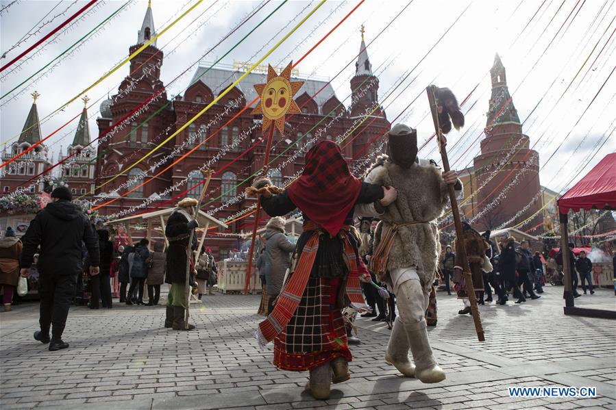 RUSSIA-MOSCOW-MASLENITSA-CELEBRATION 