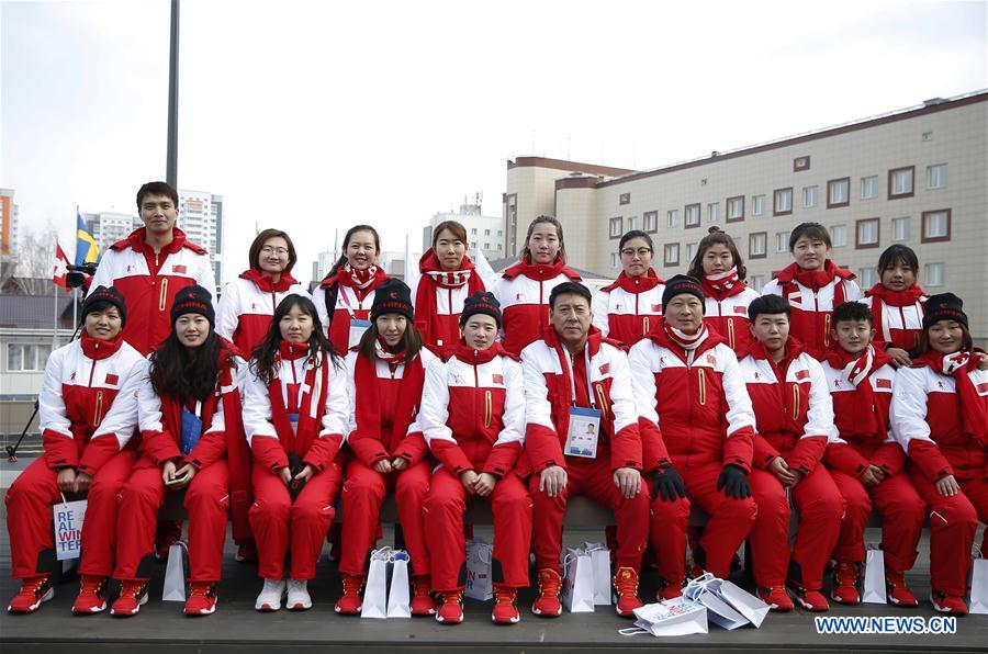 (SP)RUSSIA-KRASNOYARSK-29TH WINTER UNIVERSIADE-FLAG-RAISING CEREMONY