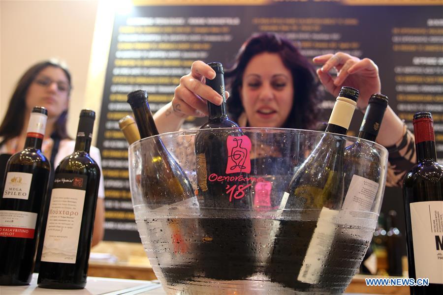 GREECE-ATHENS-WINE EXHIBITION-OENORAMA