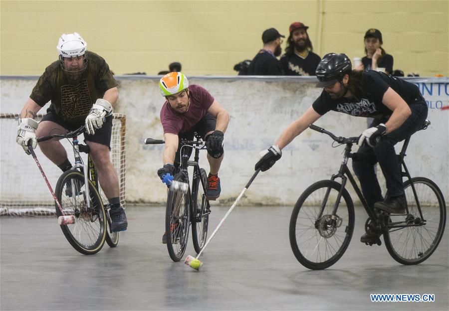 (SP)CANADA-TORONTO-BIKE POLO TOURNAMENT