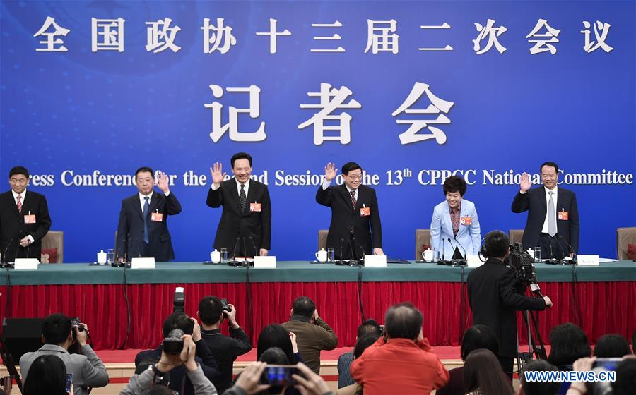 (TWO SESSIONS)CHINA-BEIJING-CPPCC-PRESS CONFERENCE (CN)