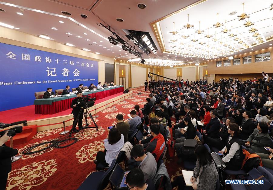 (TWO SESSIONS)CHINA-BEIJING-CPPCC-PRESS CONFERENCE (CN)