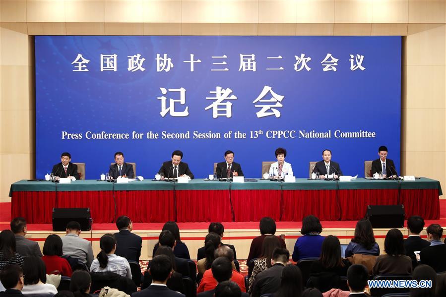 (TWO SESSIONS)CHINA-BEIJING-CPPCC-PRESS CONFERENCE (CN)