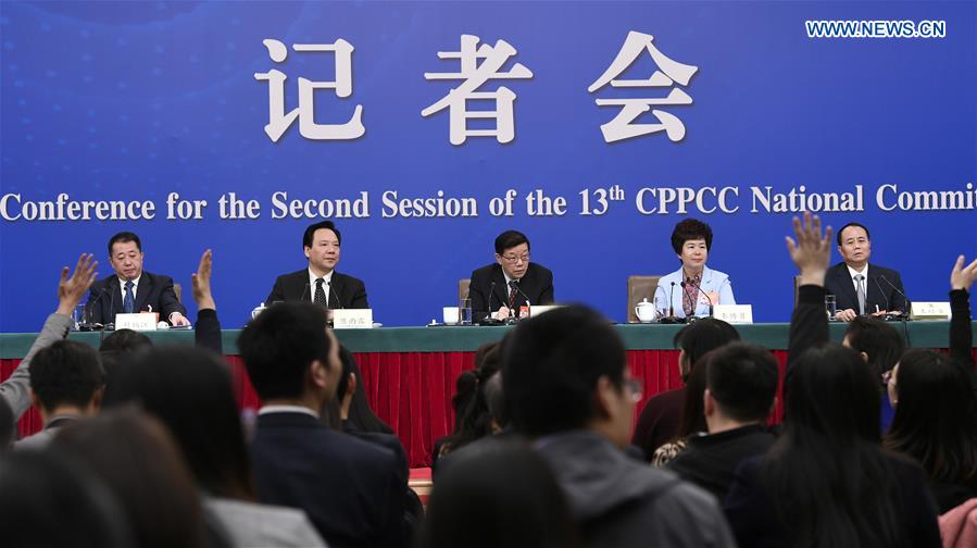 (TWO SESSIONS)CHINA-BEIJING-CPPCC-PRESS CONFERENCE (CN)