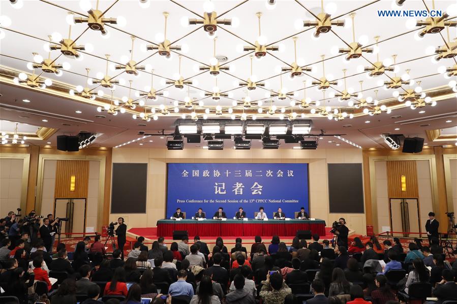 (TWO SESSIONS)CHINA-BEIJING-CPPCC-PRESS CONFERENCE (CN)