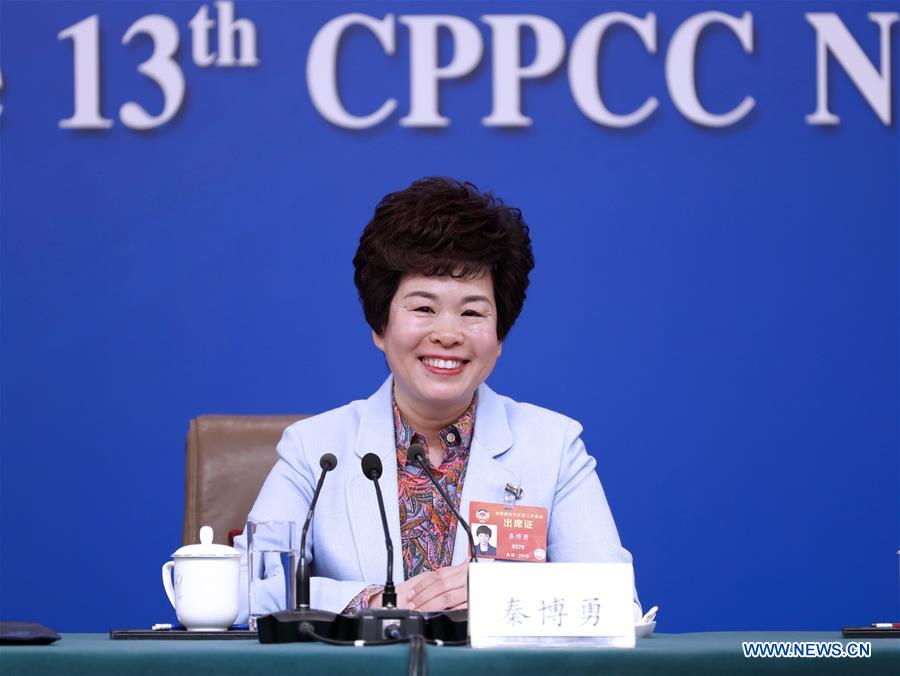 (TWO SESSIONS)CHINA-BEIJING-CPPCC-PRESS CONFERENCE (CN)