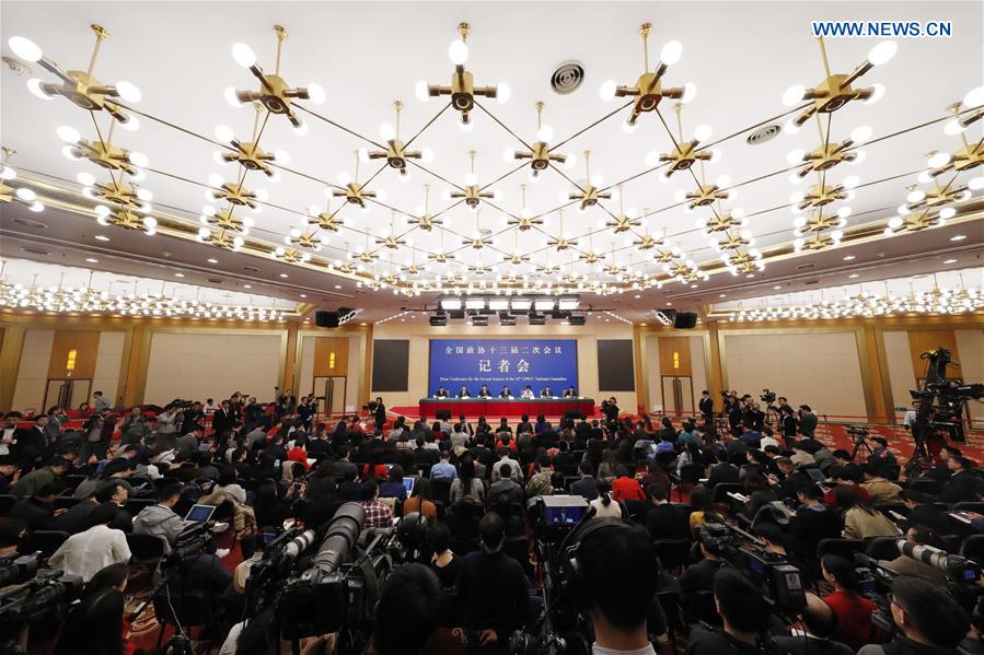 (TWO SESSIONS)CHINA-BEIJING-CPPCC-PRESS CONFERENCE (CN)