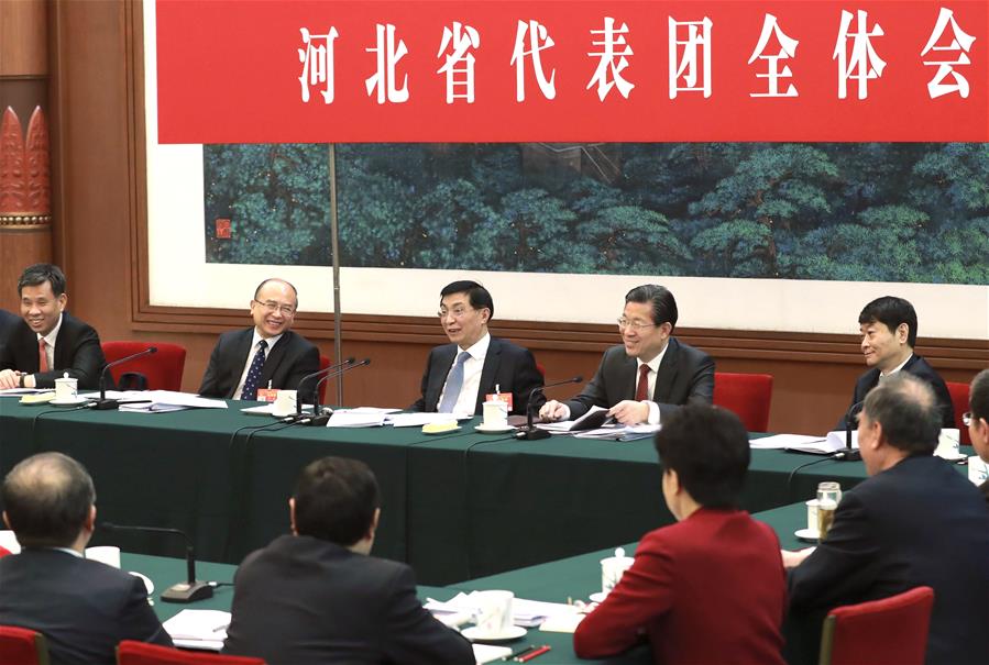 (TWO SESSIONS)CHINA-BEIJING-WANG HUNING-NPC-PANEL DISCUSSION (CN) 