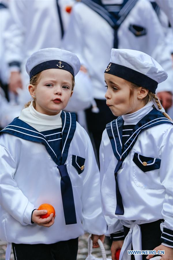 BELGIUM-BINCHE-CARNIVAL-PARADE