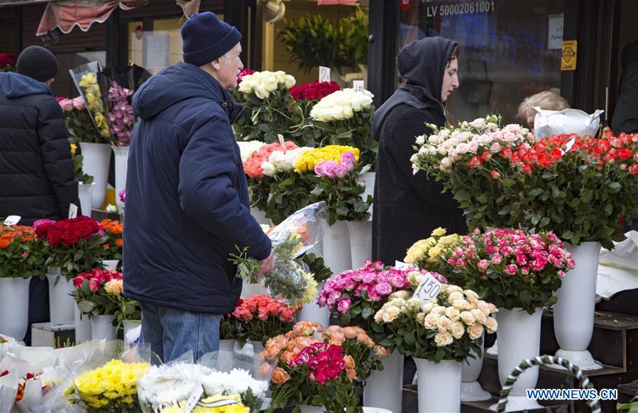 LATVIA-RIGA-WOMEN'S DAY