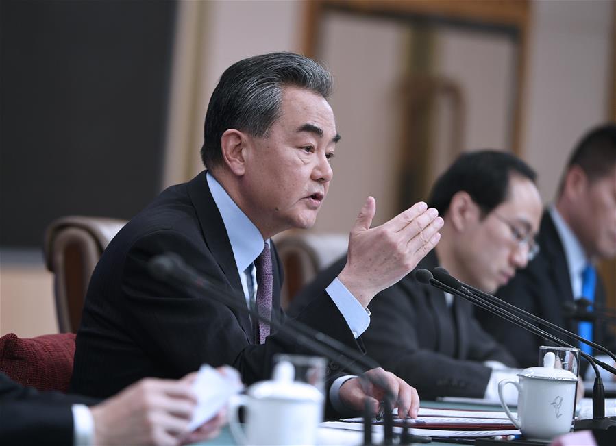 (TWO SESSIONS)CHINA-BEIJING-NPC-PRESS CONFERENCE-WANG YI (CN)