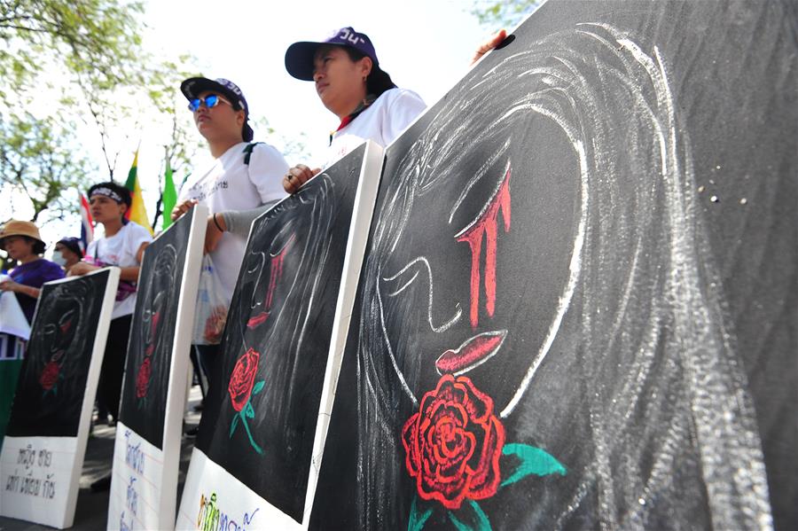 THAILAND-BANGKOK-INTERNATIONAL WOMEN'S DAY-PARADE