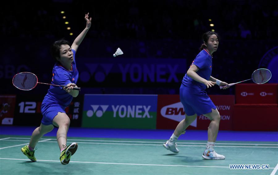 (SP)BRITAIN-BIRMINGHAM-BADMINTON-ALL ENGLAND OPEN-WOMEN'S DOUBLE