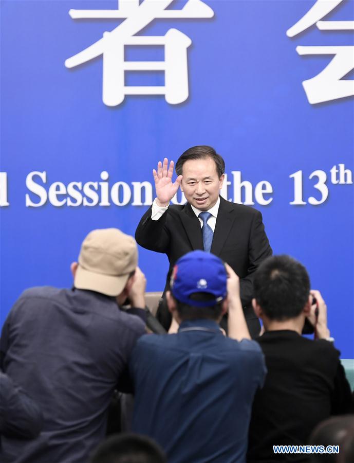 (TWO SESSIONS)CHINA-BEIJING-NPC-PRESS CONFERENCE (CN)