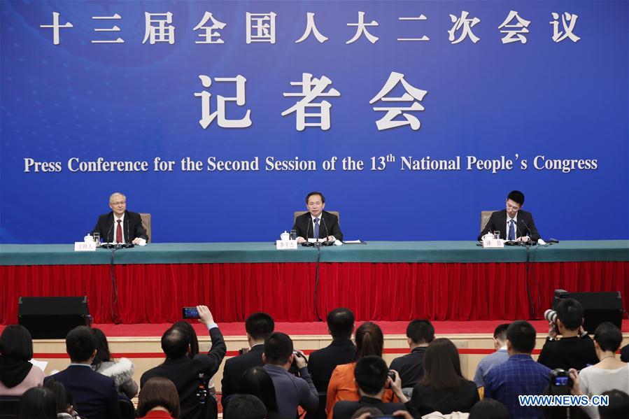 (TWO SESSIONS)CHINA-BEIJING-NPC-PRESS CONFERENCE (CN)