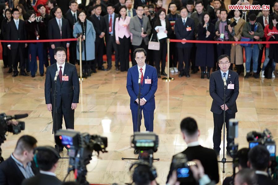 (TWO SESSIONS)CHINA-BEIJING-CPPCC-MEMBERS-INTERVIEW (CN)